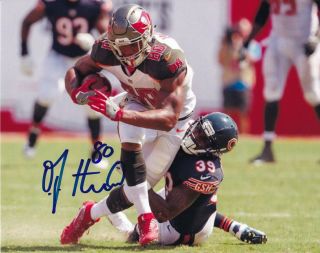 Tampa Bay Buccaneers O.  J.  Howard Signed 8 X 10 Action Photo W