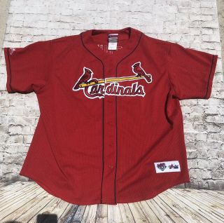 Mens Vintage 90s St.  Louis Cardinals Mark Mcgwire 25 Jersey Size Xl Majestic