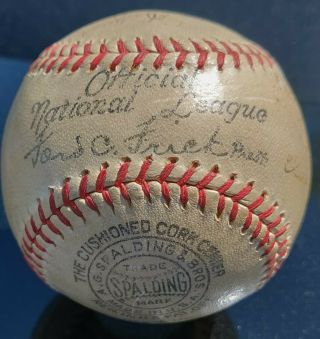 Honus Wagner Signed Autographed Baseball Pirates Team similar babe ruth & gehrig 10