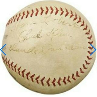 Honus Wagner Signed Autographed Baseball Pirates Team similar babe ruth & gehrig 2