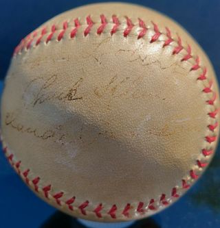 Honus Wagner Signed Autographed Baseball Pirates Team similar babe ruth & gehrig 9