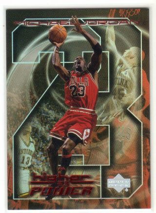 Michael Jordan 1999 - 00 Upper Deck A Higher Power Mj12