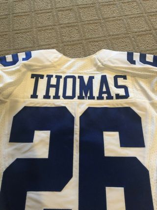 Josh Thomas 26 Dallas Cowboys Game Issued Jersey 7