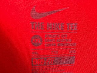 Nike Ohio State Buckeyes Mens Football Legend Icon DRI - FIT T - Shirt Red Sz XXL 3
