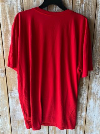 Nike Ohio State Buckeyes Mens Football Legend Icon DRI - FIT T - Shirt Red Sz XXL 4