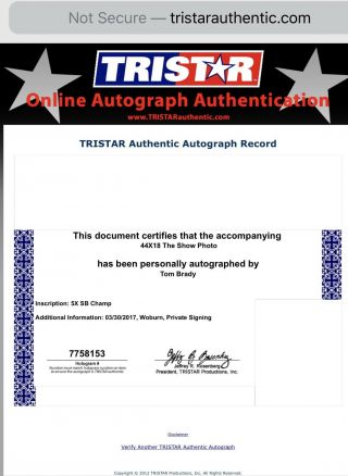 Tom Brady Autographed Signed 5X SB Champ 46x20 Framed Lithograph UDA LE No.  17/51 12