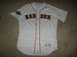 Game Worn Boston Red Sox Alex Cora 2019 Opening Day Jersey