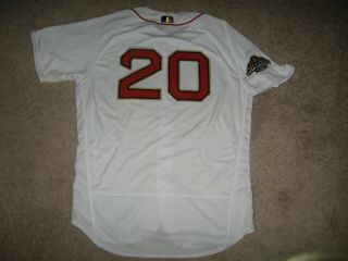 Game Worn Boston Red Sox Alex Cora 2019 Opening Day Jersey 2