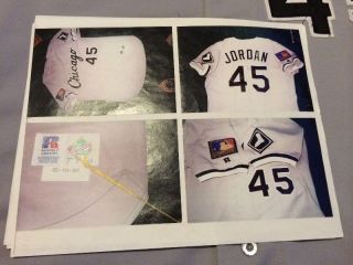 Michael Jordan Game Worn/Used 1994 Chicago White Sox Baseball Jersey 7
