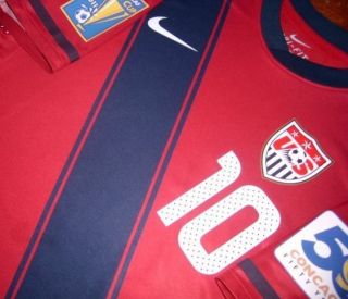NIKE USA US SOCCER GOLD CUP 2011 PLAYER DONOVAN AUTHENTIC JERSEY SHIRT 4
