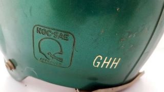 Philadelphia Eagles NFL GAME WORN 1976 Gladiator Hydra - Flo Football Helmet 6