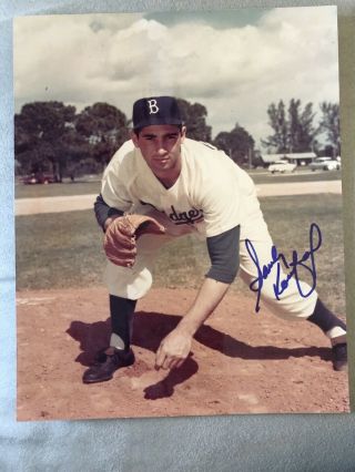 Sandy Koufax 8x10 Signed Photo Autographed Dodgers