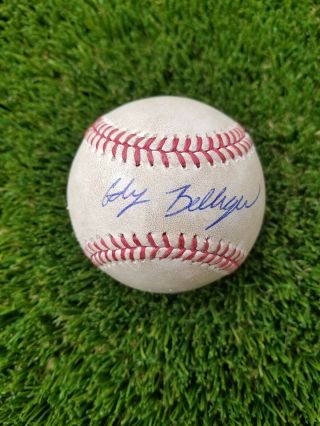 Dodgers 2017 Cody Bellinger Signed Game Baseball 1st & 2nd Career Hr Game
