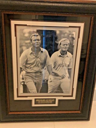 Arnold Palmer,  Jack Nicklaus 1971 Team Championship Framed