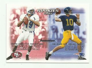 Incredible 2000 Fleer Dominion Tom Brady Rookie Card 234 Bgs 9.  5?