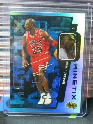 1998 - 99 Upper Deck Ionix Michael Jordan Kinetix K1 Bulls Bb