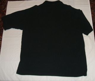 Ohio State Buckeyes 2002 National Champs Black Jerzees 2XL Cotton Polo Shirt 3