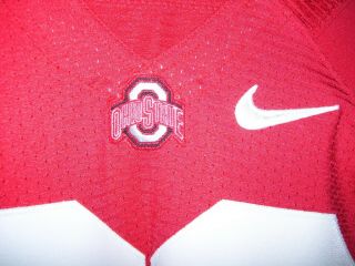 Nadar Abdallah Official Nike Ohio State Buckeyes Game Worn Football Jersey 93 6