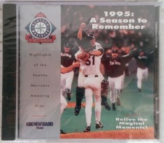 Seattle Mariners - 1995 A Season To Remember (cd 1995,  Kiro Newsradio)