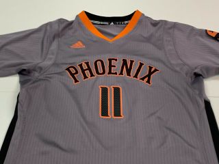 Phoenix Suns Markieff Morris Adidas Gray Swingman Short Sleeve Jersey - Small 2