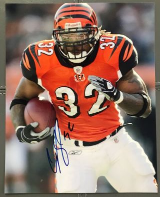 Cedric Benson Autographed Signed Cincinnati Bengals 8x10 Photo