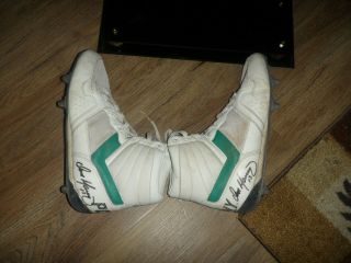 Dan Marino Game & Signed Pony Football Cleats Sz 12 & Unsigned Jersey