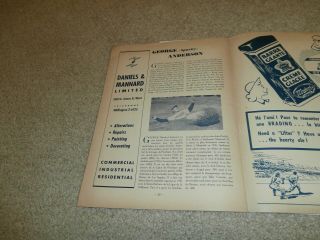 1958 SATCHEL PAIGE MIAMI MARLINS PROGRAM V MONTREAL ROYALS:LASORDA,  SPARKY EX 7
