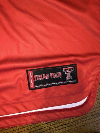 2018 - 2019 Texas Tech RED RAIDERS TEAM SIGNED JERSEY BASKETBALL TTU BEARD CULVER 4