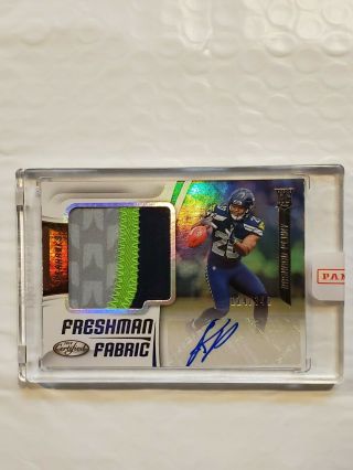 Rashaad Penny 2018 Certified Rc Rookie Freshman Fabric Rpa 124/349 3 Color Patch