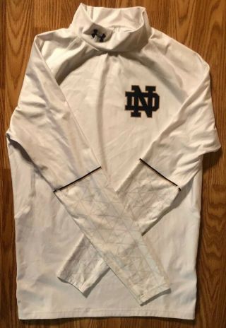 Notre Dame Football 2016 Under Armour Team Issued Undershirt 2xl 57