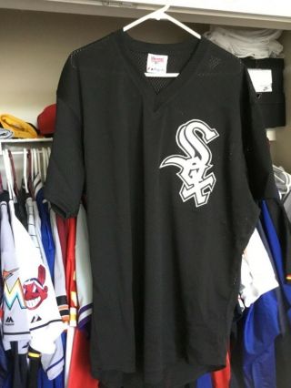 Bo Jackson game White Sox early 90’s BP top and pullover jacket. 6