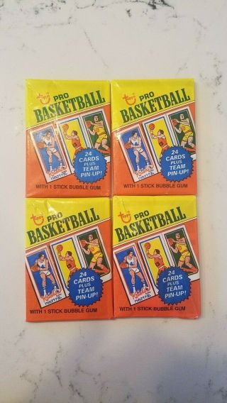 (1) 1980 - 81 Topps Basketball Card Wax Pack - Magic Johnson,  Bird Rc?