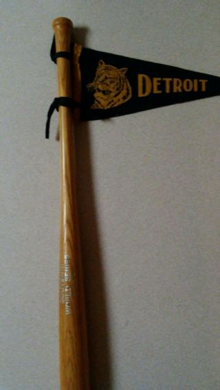 1935 Detroit Tigers World Series Souvenir Bat Baseball Mlb World Series Tigers