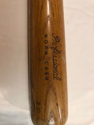 SAV - A - BAT Wood Baseball Bat 130 - 3 Professional Norm Cash 33” Mueller Perry Co 3