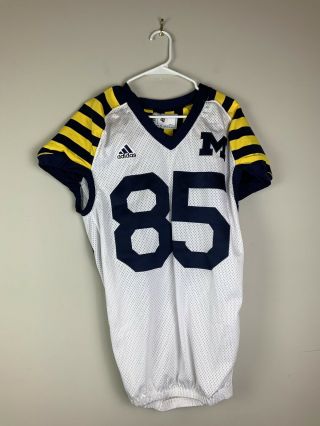 Team Issued University Of Michigan Wolverines Football Jersey 85 Size 40