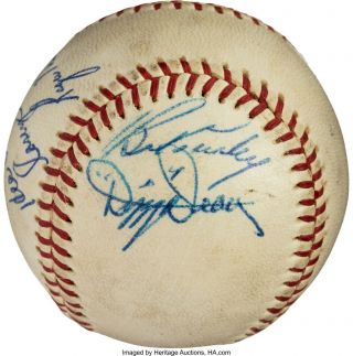 Roger Maris Dizzy Dean Stengel Dickey Signed Autograph Baseball babe ruth value 5