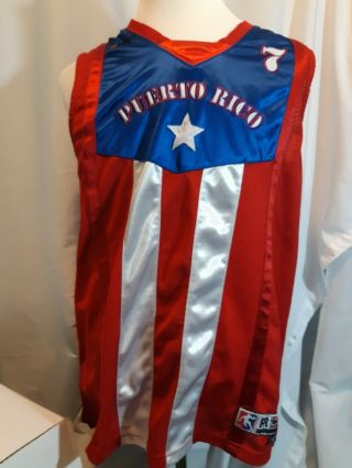 Puerto Rico Arroyo Large Jersey 7 Sba And 1