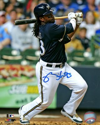 Brewers Infielder Rickie Weeks Signed 8x10 Photo 5 Auto - All Star