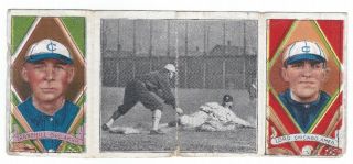 1912 T202 Lord Catches His Man Lord/tannehill Thought To Be Joe Jackson