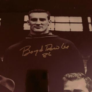 Packers BART STARR JIM TAYLOR PAUL HORNUNG & BOYD DOWLER Signed 16X20 Photo JSA 3