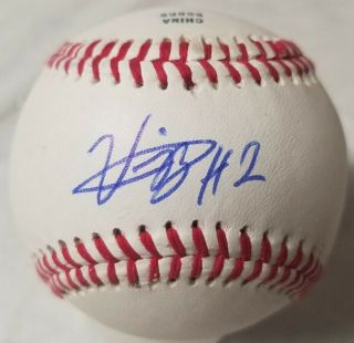 Yandy Diaz Signed Rawlings Official League Baseball (rays)