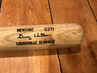 1983 Greg Walker Chicago White Sox Louisville Slugger Game Bat Psa Dna