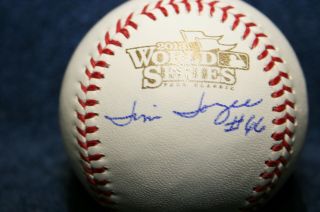 Jim Joyce Autographed Signed 2013 World Series Baseball Major League Umpire