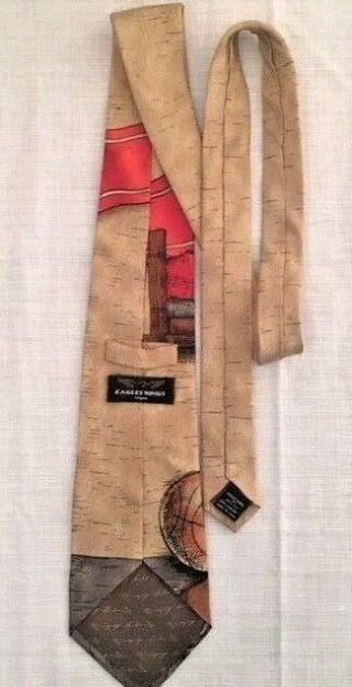 Texas Tech University Red Raiders Mens Silk Neck Tie by Eagles Wings Sports 5