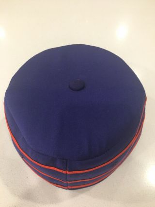 Mets Jerry Koosman Game Worn 1976 Pillbox Cap Hat Signed 4