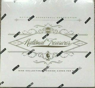 2012 - 13 National Treasures Basketball Factory Hobby Box Kawhi Kyrie Rc
