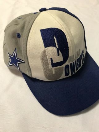 Vintage Nfl Pro Line Ajd Dallas Cowboys Snapback Hat Osfa