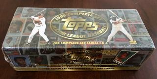 1996 Topps Baseball Complete Set,  Factory,  Series 1 & 2,  Mantle Inserts