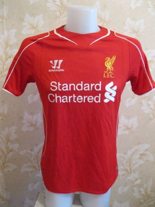 Liverpool 31 Sterling 2014/2015 Home UEFA CL Size S shirt jersey maglia trikot 2