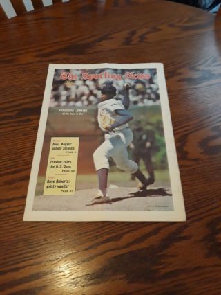 July 3,  1971 - The Sporting News - Ferguson Jenkins Of The Chicago Cubs